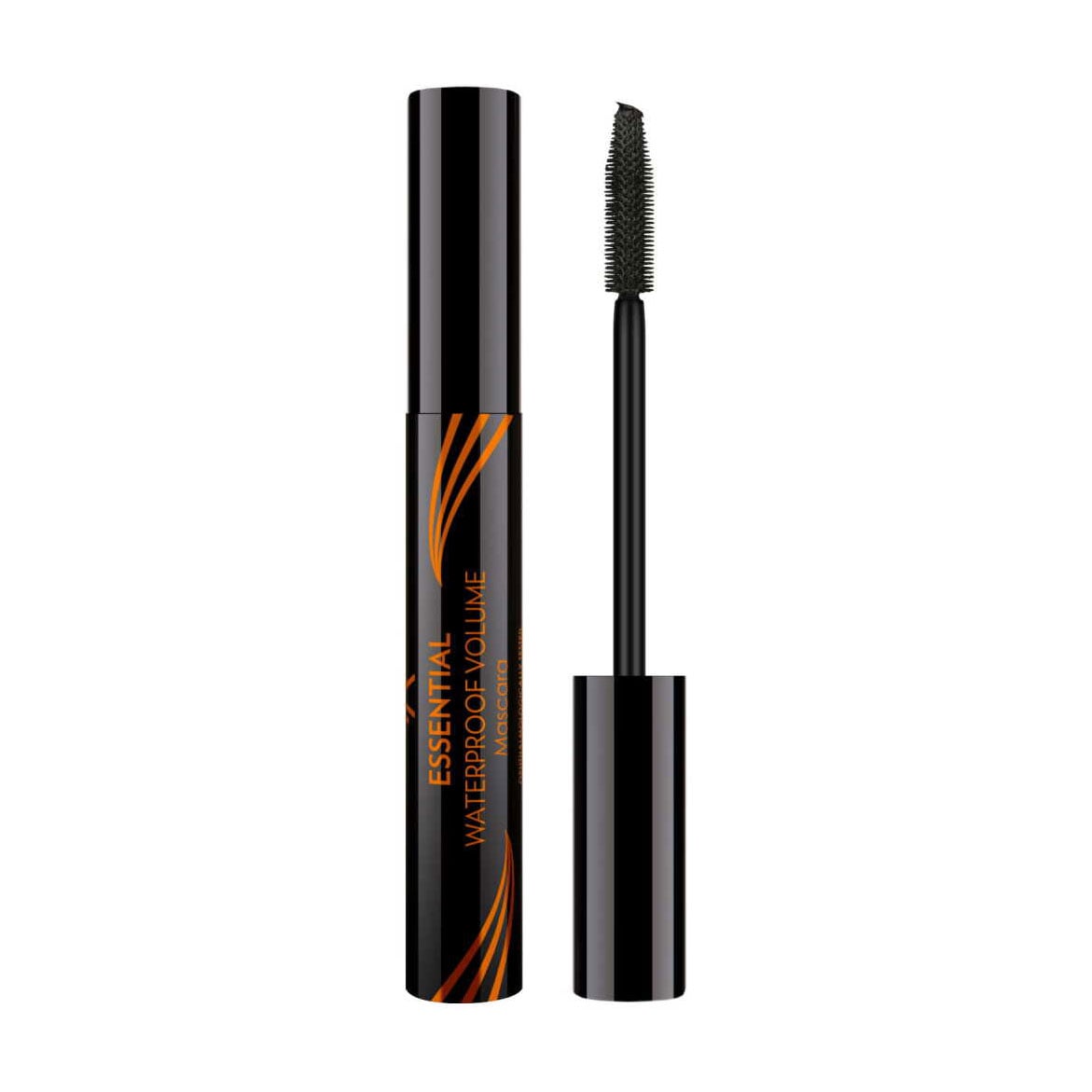 Водостійка туш для вій Golden Rose Essential Waterproof Volume Mascara Black, 8 мл
